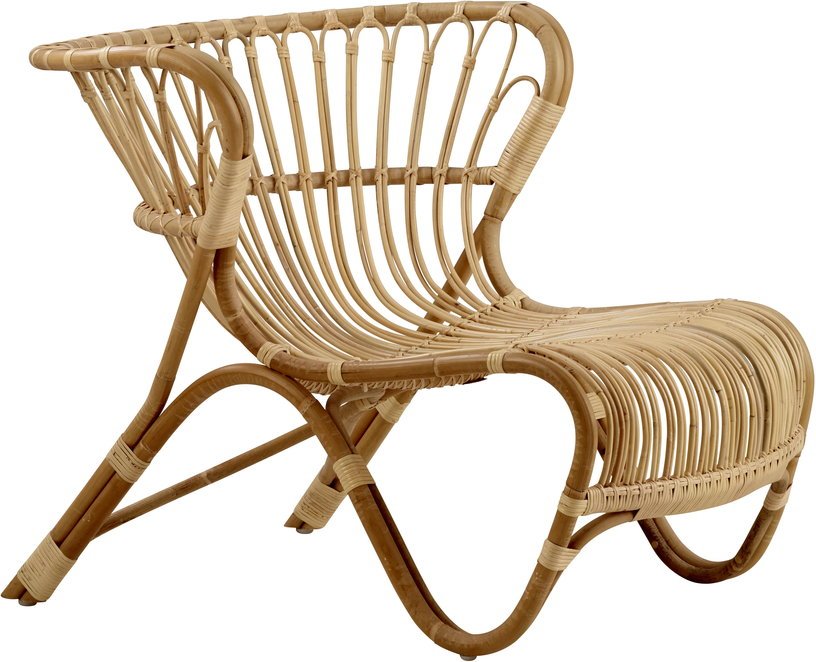 Fauteuil lounge en rotin Fox - Sika Design - The Cool Republic