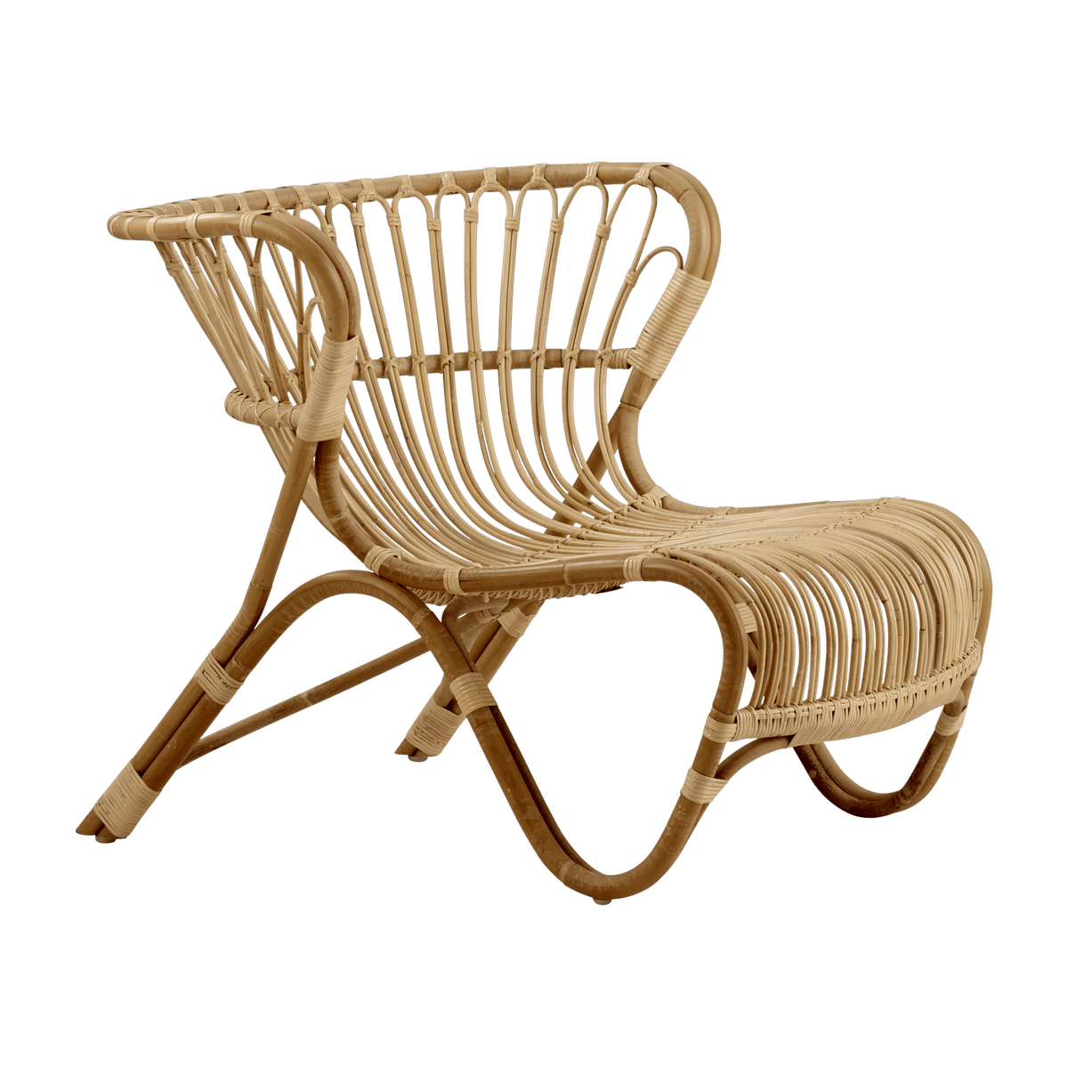 Fauteuil lounge en rotin Fox - Sika Design - The Cool Republic