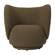 Fauteuil lounge grain caramel Rico - Ferm living - The Cool Republic