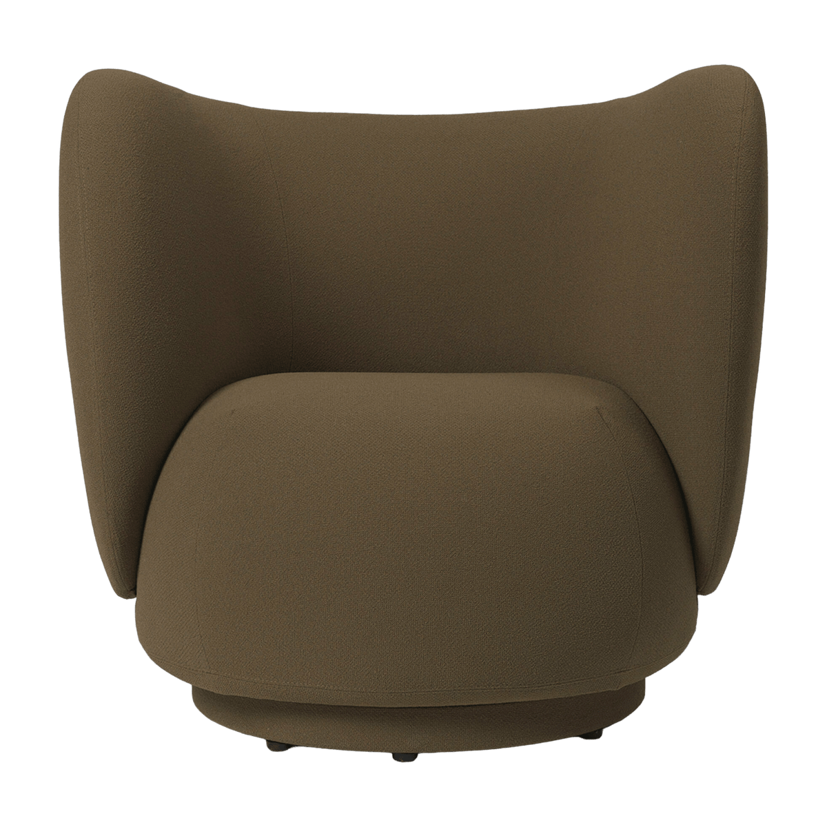 Fauteuil lounge grain caramel Rico - Ferm living - The Cool Republic