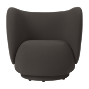 Fauteuil lounge grain chocolat Rico - Ferm living - The Cool Republic