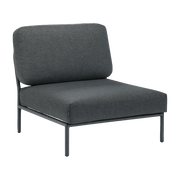 Fauteuil lounge gris foncé LEVEL - Houe - The Cool Republic