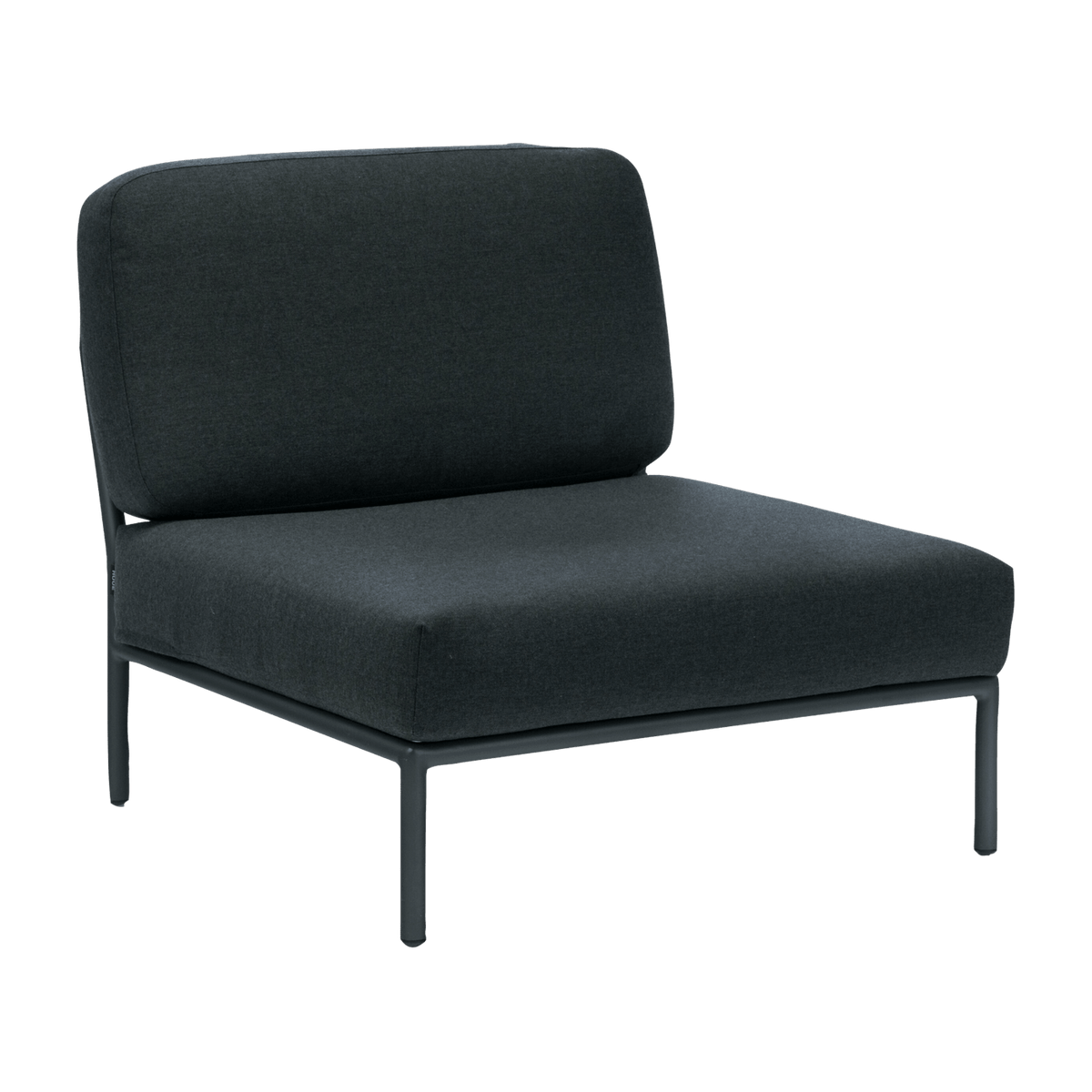 Fauteuil lounge gris suie LEVEL - Houe - The Cool Republic