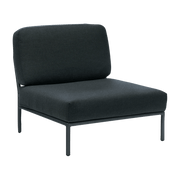 Fauteuil lounge gris suie LEVEL - Houe - The Cool Republic