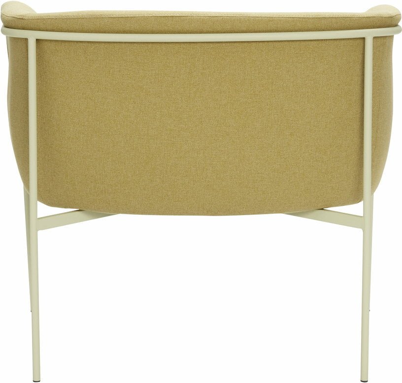 Fauteuil lounge jaune Eyrie - Hübsch - The Cool Republic