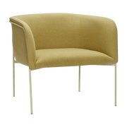 Fauteuil lounge jaune Eyrie - Hübsch - The Cool Republic