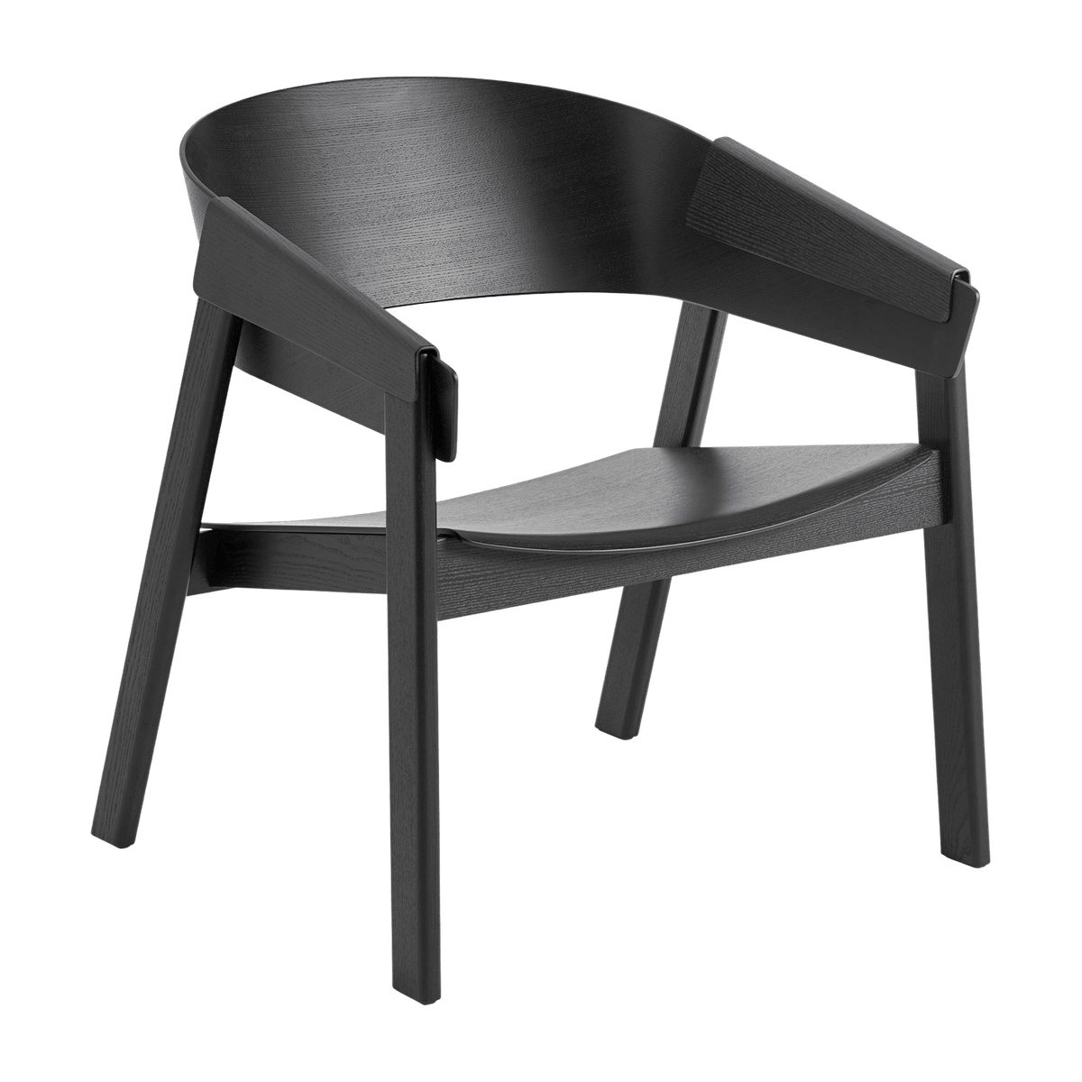 Fauteuil Lounge noir Cover - Muuto - The Cool Republic