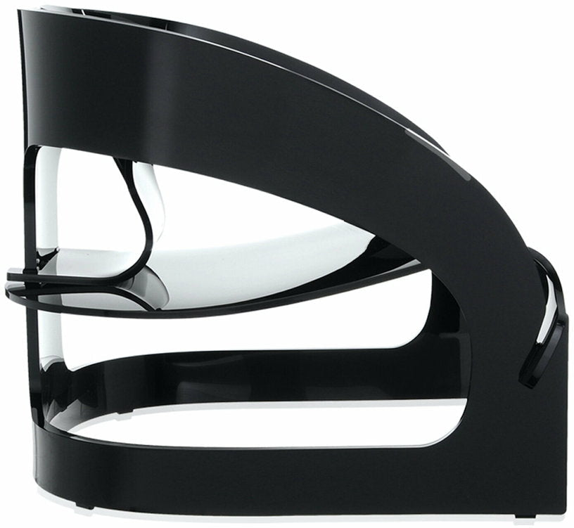 Fauteuil noir Joe Colombo - Kartell - The Cool Republic