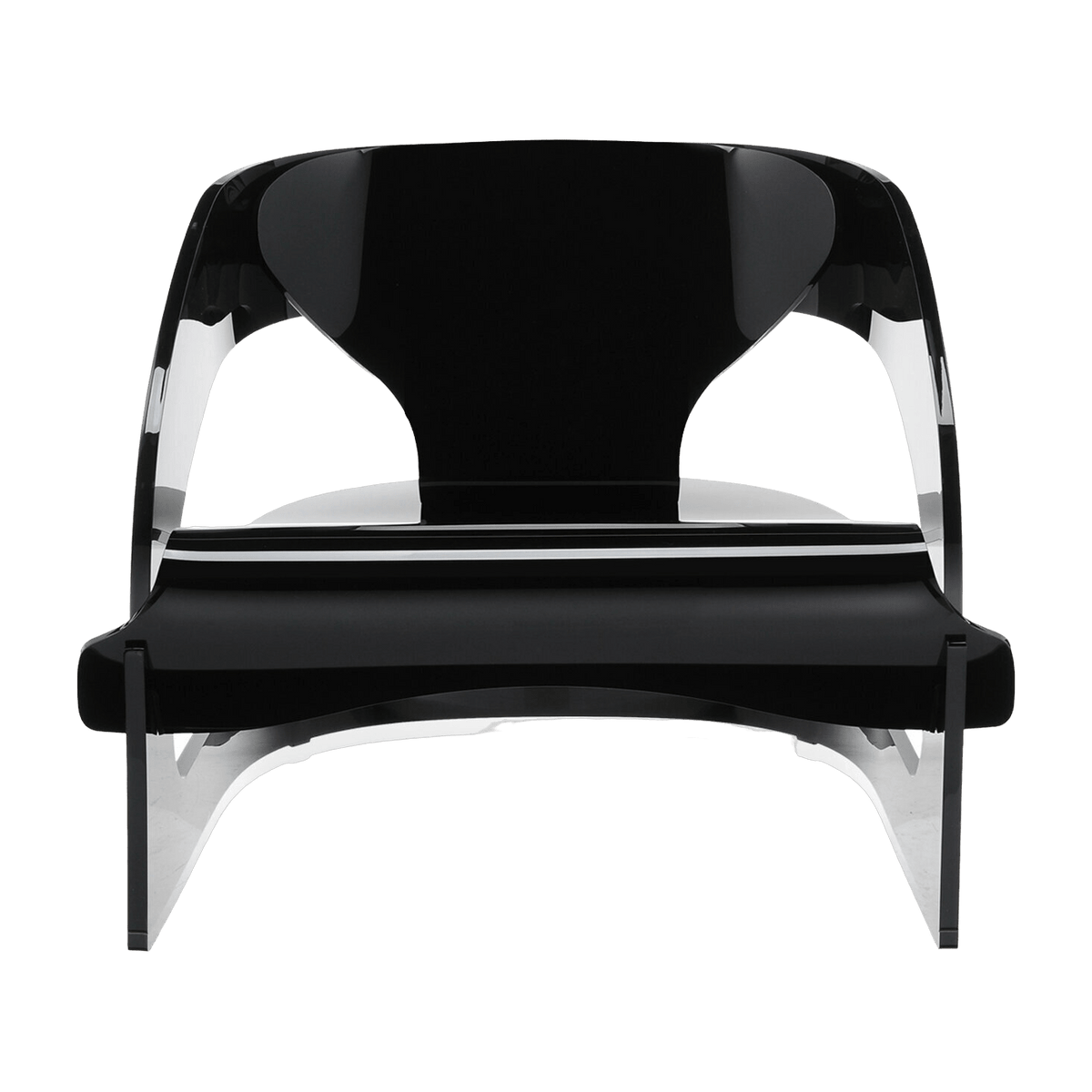 Fauteuil noir Joe Colombo - Kartell - The Cool Republic