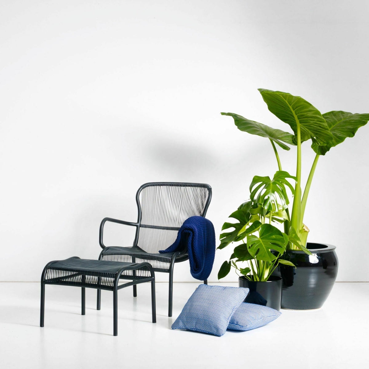Fauteuil noir Loop - Vincent Sheppard - The Cool Republic