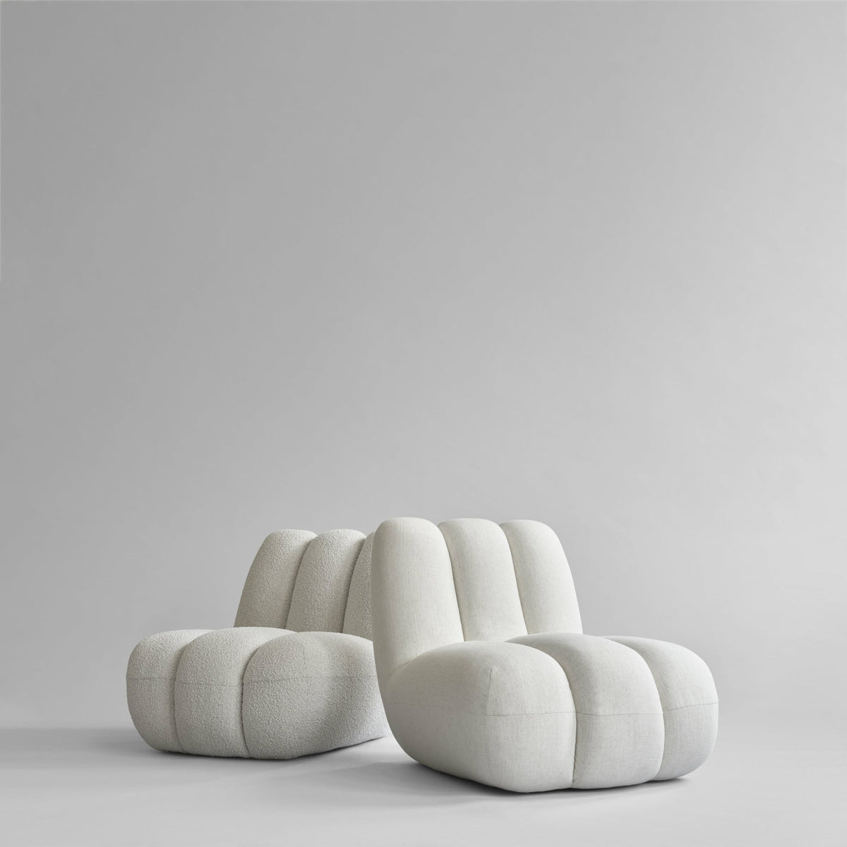 Fauteuil organic en lin craie Toe - 101 COPENHAGEN - The Cool Republic