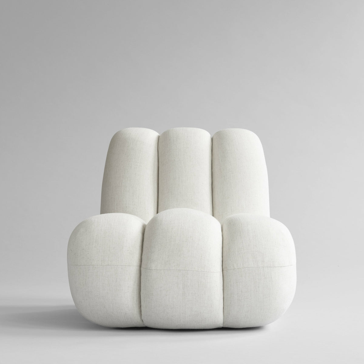 Fauteuil organic en lin craie Toe - 101 COPENHAGEN - The Cool Republic