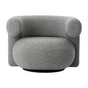 Fauteuil pivotant en tissu hallingdal 0110 Burra - Normann Copenhagen - The Cool Republic