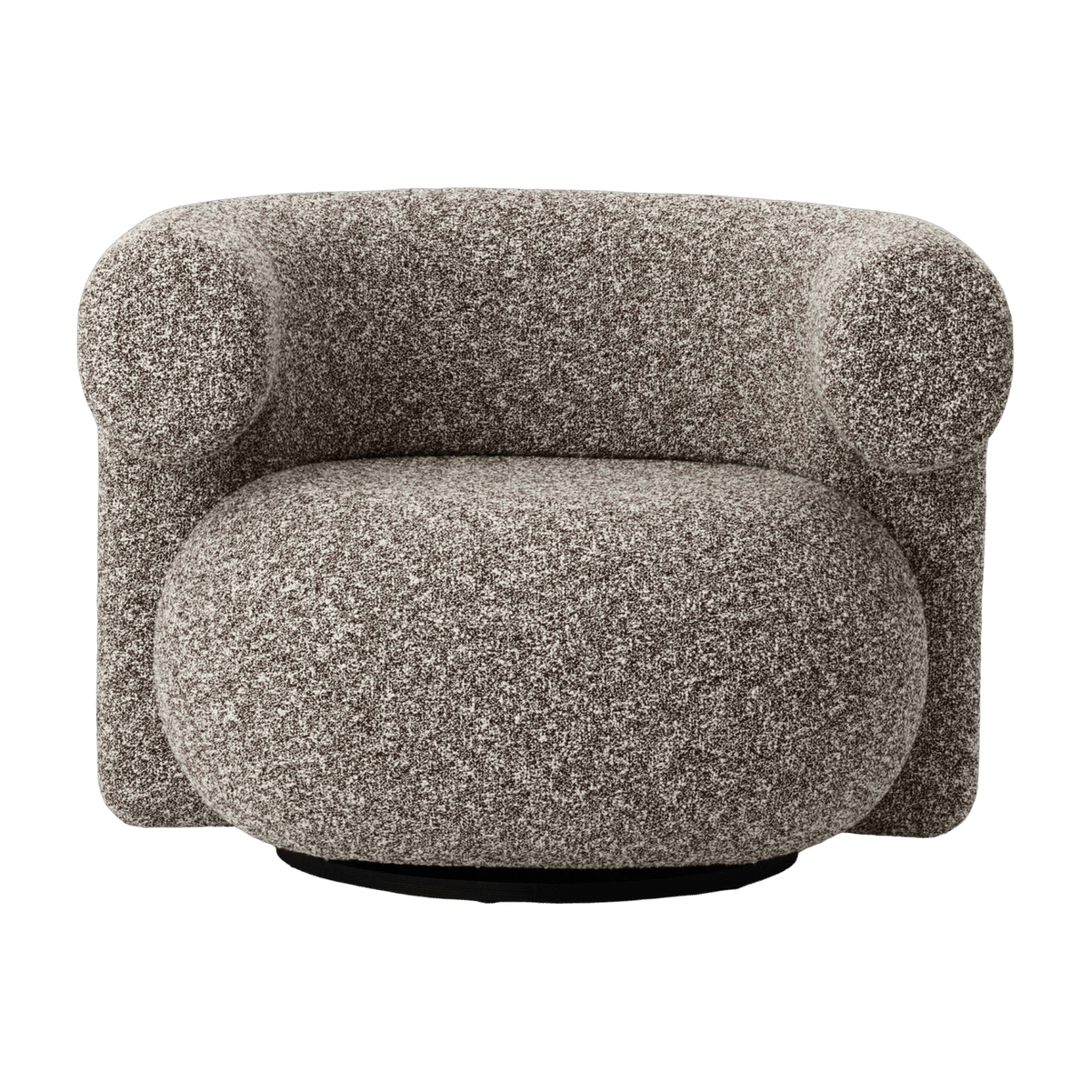 Fauteuil pivotant en tissu zero 0110 Burra - Normann Copenhagen - The Cool Republic