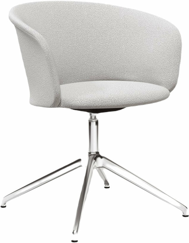 Fauteuil Porcelain et piètement argenté Kendo - Hem - The Cool Republic