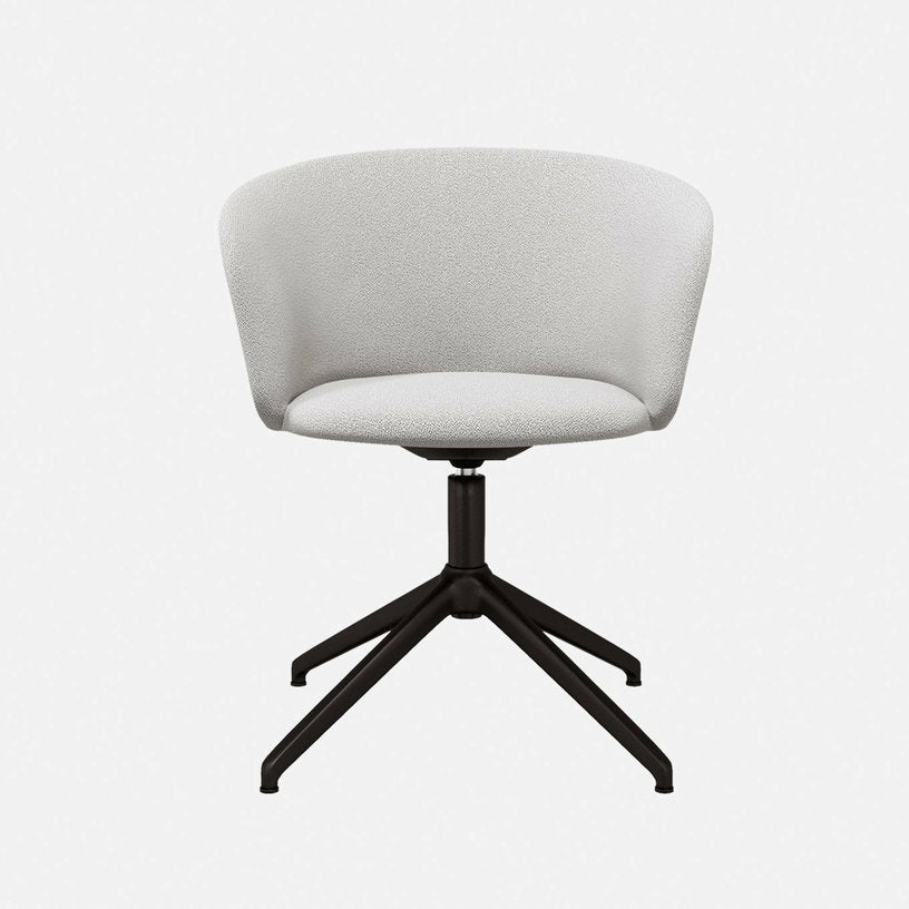 Fauteuil Porcelain et piètement noir Kendo - Hem - The Cool Republic