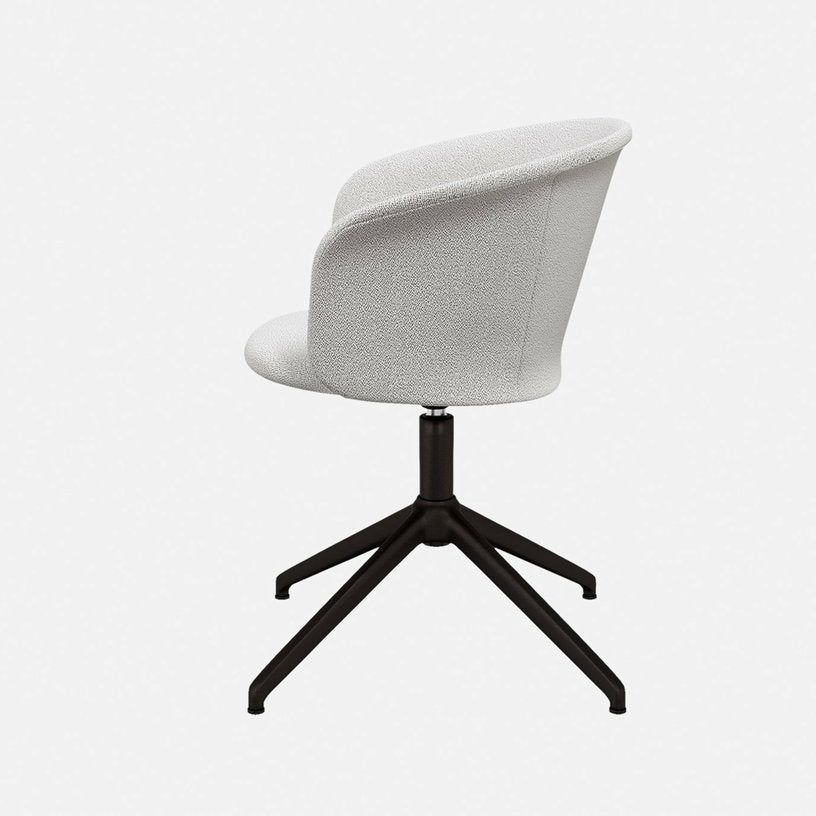 Fauteuil Porcelain et piètement noir Kendo - Hem - The Cool Republic