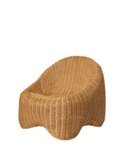 Willora Natural Woven Rattan Children's Chair - Ferm Living - The Cool Republic