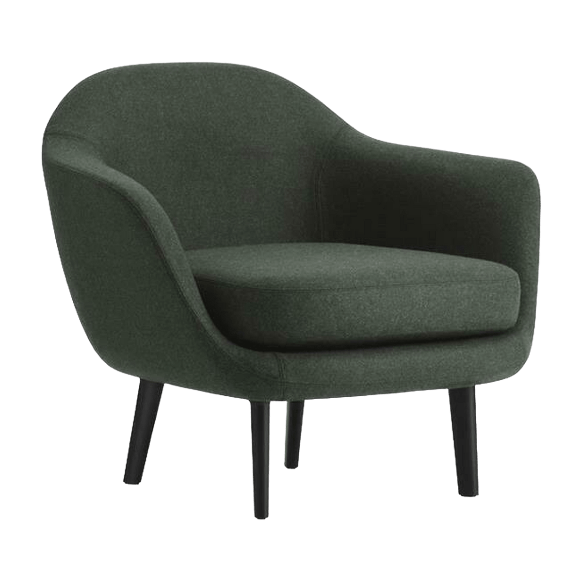 Fauteuil Sum Black Alu - Normann Copenhagen - The Cool Republic