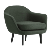 Fauteuil Sum Black Alu - Normann Copenhagen - The Cool Republic