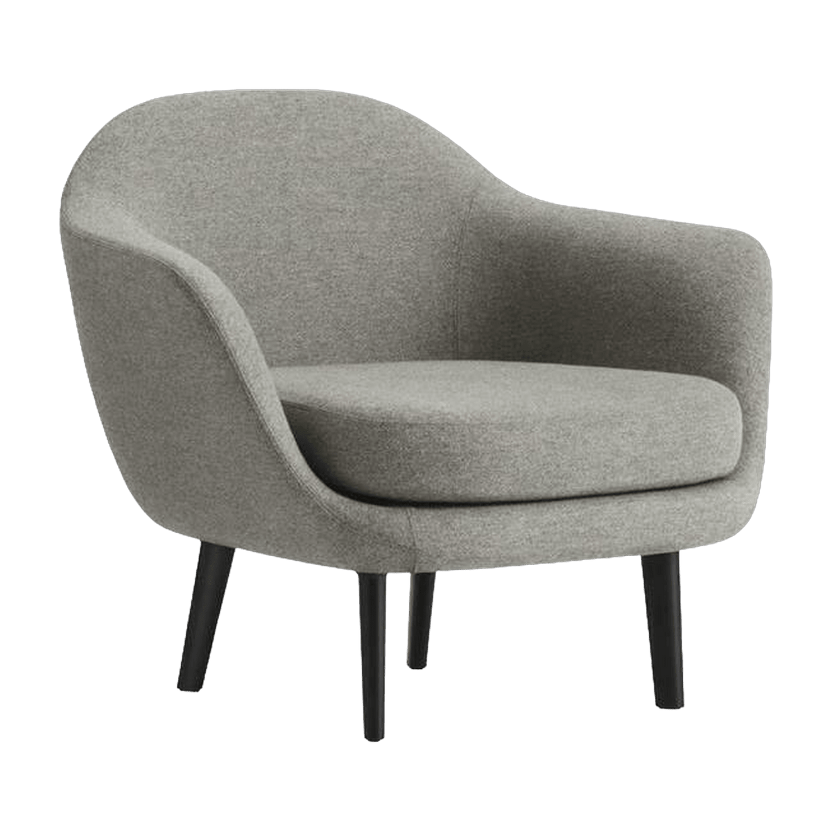 Fauteuil Sum Black Alu - Normann Copenhagen - The Cool Republic