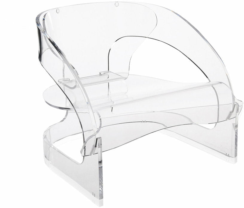 Fauteuil transparent Joe Colombo - Kartell - The Cool Republic