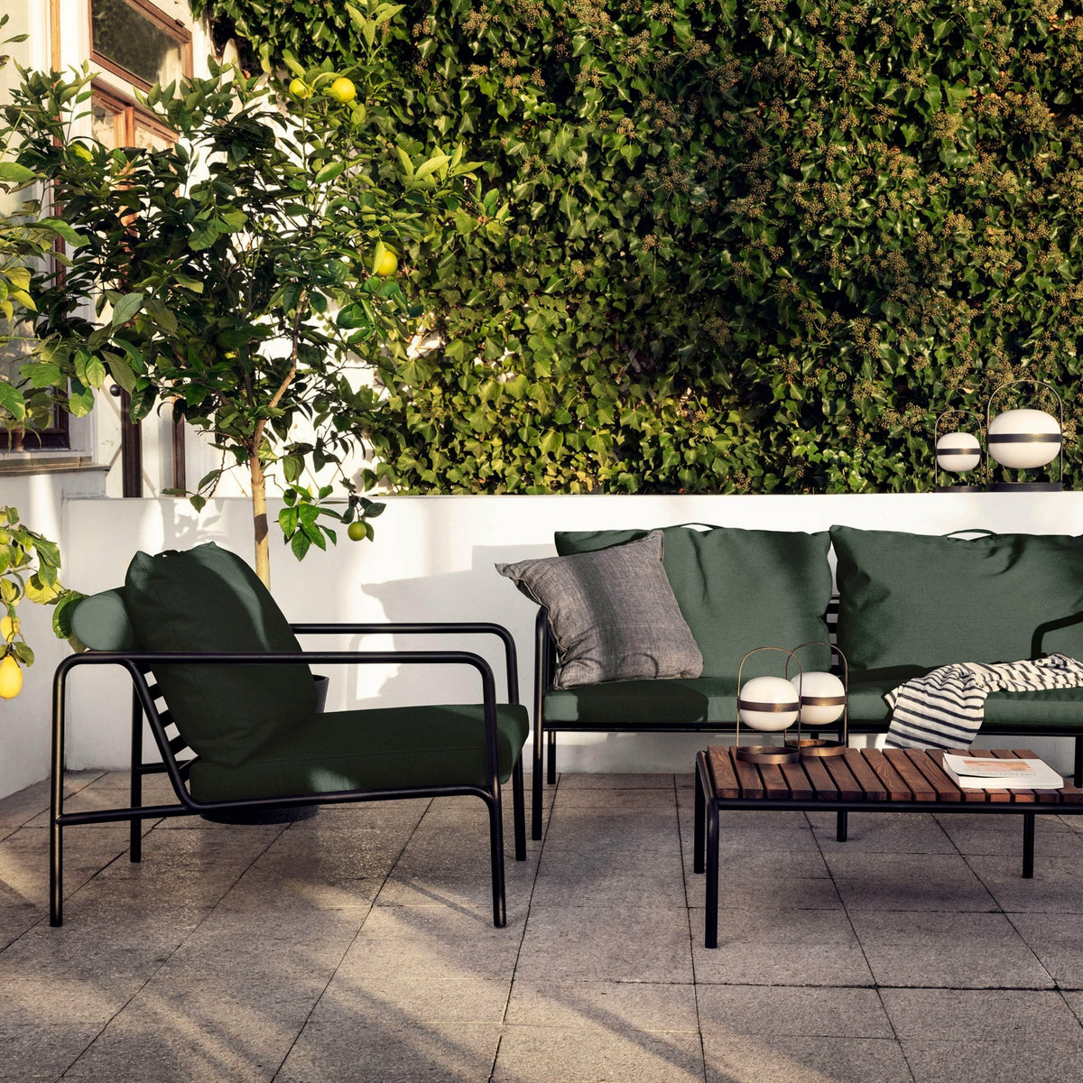 Fauteuil vert alpin AVON - Houe - The Cool Republic