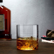 Finesse Grid Set de 4 verres à whisky Sof - Nude Glass - The Cool Republic