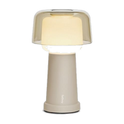 Lampada da tavolo senza fili in metallo beige 27,5cm Revolve - Fatboy
