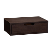 Mensola da parete in legno di pioppo marrone 30x20x10cm Hide - Hübsch