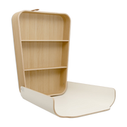 Fasciatoio da parete in rovere 25x70x90 cm NOGA - Charlie Crane