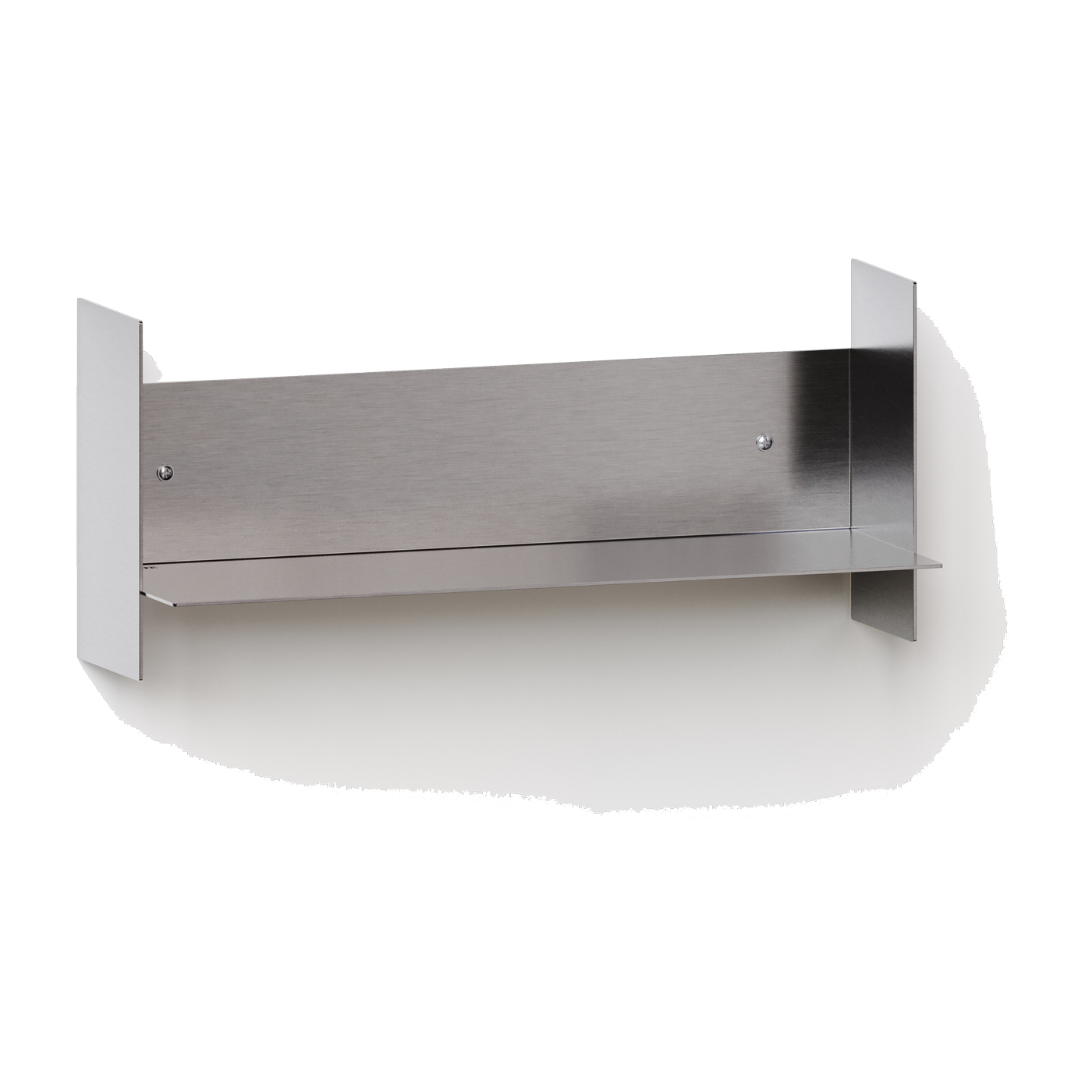 Estantería mural acero inoxidable 45x15cm Pli core - TIPTOE