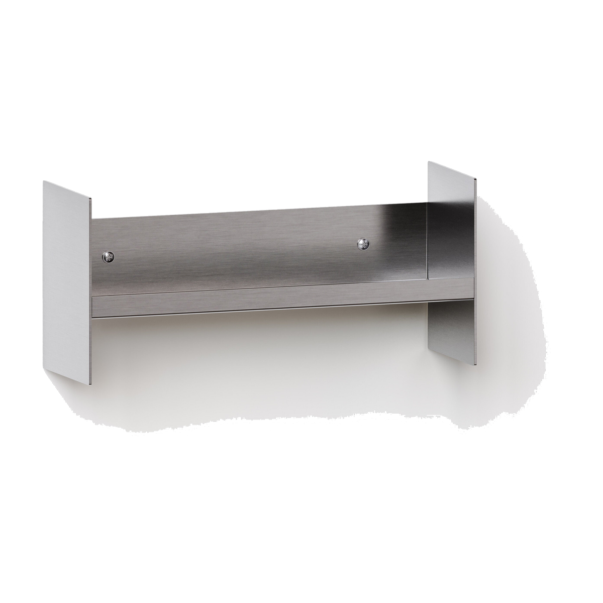 Estantería mural acero inoxidable 30x10cm Pli core slim - TIPTOE