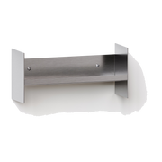 Etagère murale en inox 30x10cm Pli core slim - TIPTOE