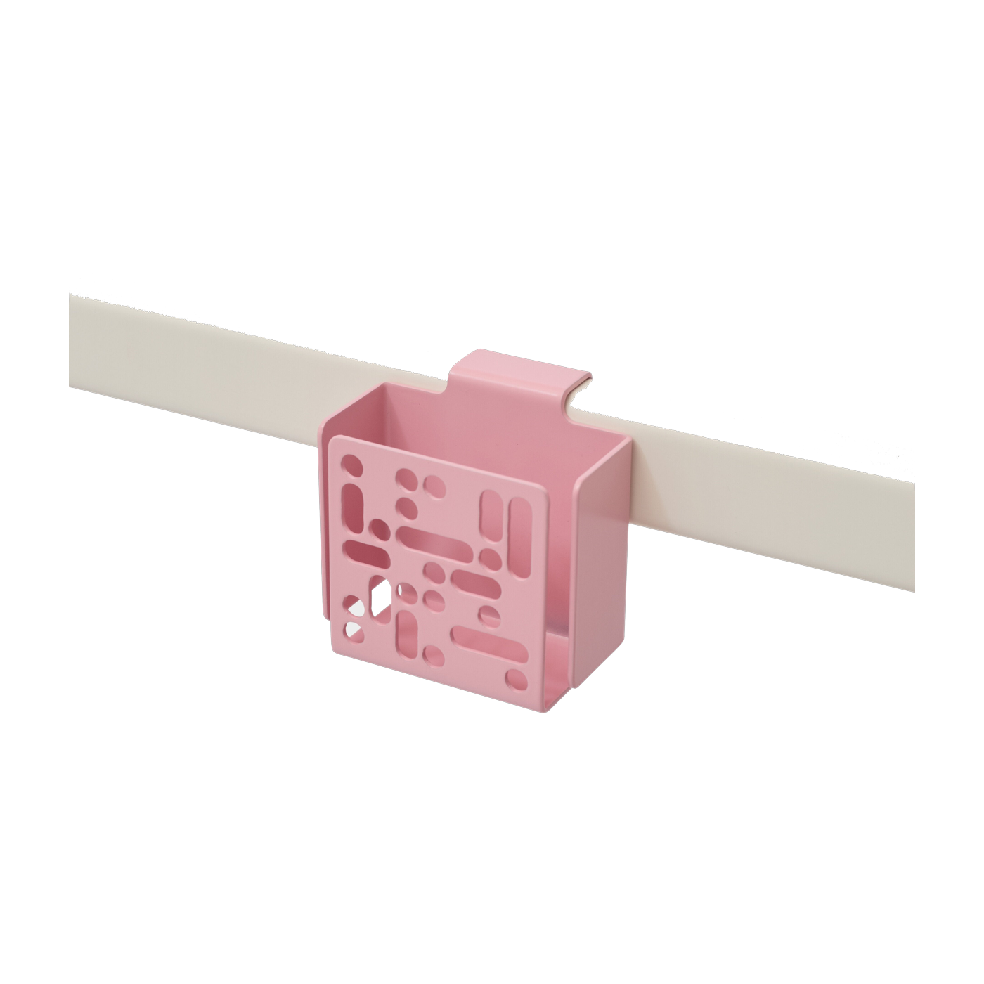 Fernbedienungsbox für TV-Halterung aus rosa Stahl Remote- Box -Halterung – Pedestal