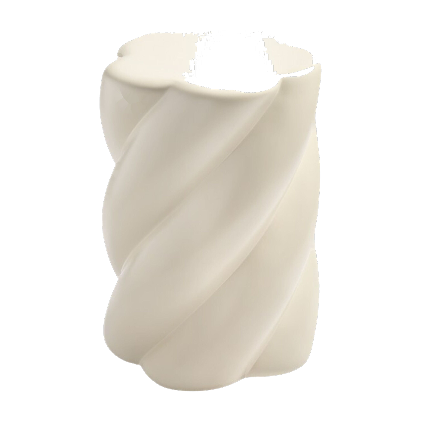 Marshmallow Hocker cremeweiß 45x33cm - &Klevering
