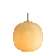 Suspension en verre soufflé ambre VL45 250 V3 - Louis Poulsen