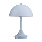 Hellblaue tragbare Lampe Panthella 160 Portable V3 -. Louis Poulsen