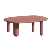 Couchtisch 4-Beine aus MDF Braun 30cm Tottori - Driade