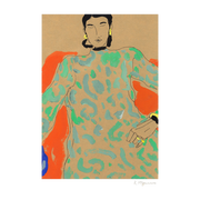 Poster Abito verde 40x50cm - The Poster Club