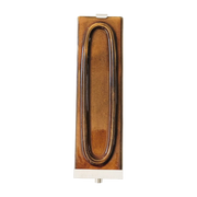 Aluminum and ceramic wall light porto 28cm Arty - Carré Coco