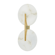 Applique murale en laiton laiton ancien 25x53cm Asteria - Corbett Lighting