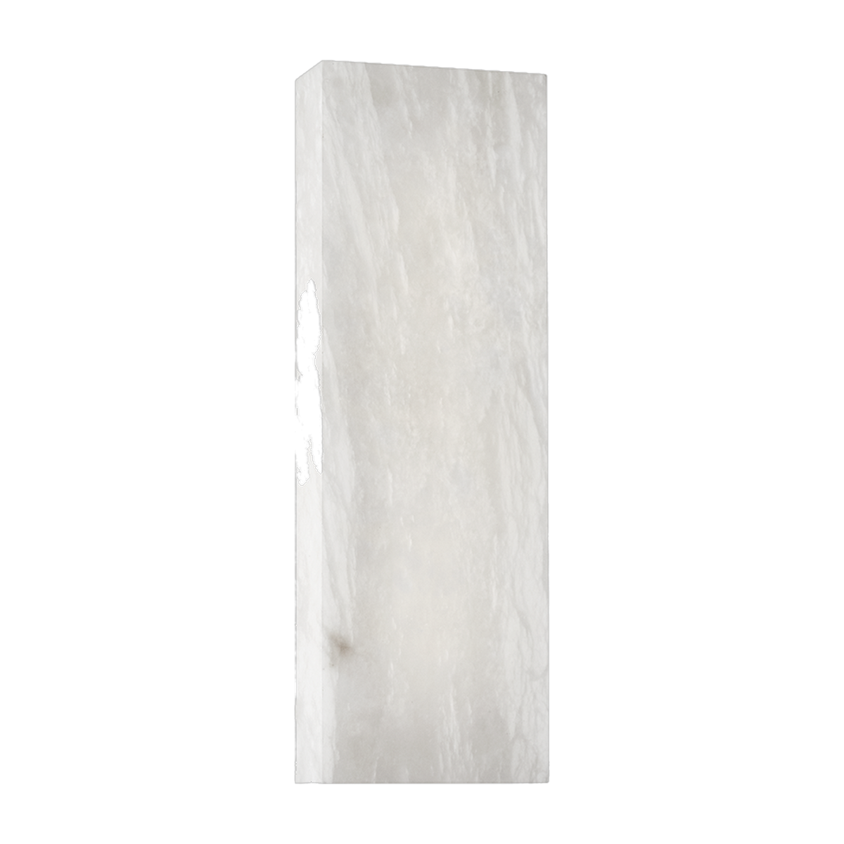 Applique murale en pierre nickel poli 13x39cm Central Park - Hudson Valley Lighting