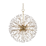 Suspension en acier laiton vieilli 51x61cm Dunkirk - Hudson Valley Lighting