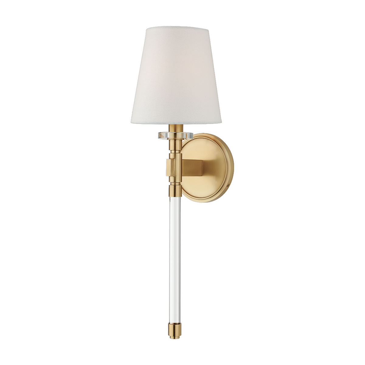 Applique murale en laiton laiton vieilli 15x53cm Blixen - Hudson Valley Lighting
