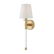 Applique murale en laiton laiton vieilli 15x53cm Blixen - Hudson Valley Lighting