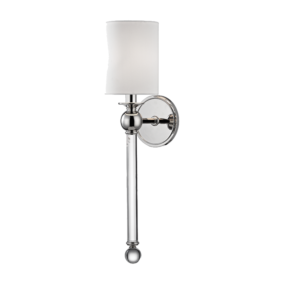 Wandleuchte aus poliertem Nickelmessing 13x57cm Gordon - Hudson Valley Lighting