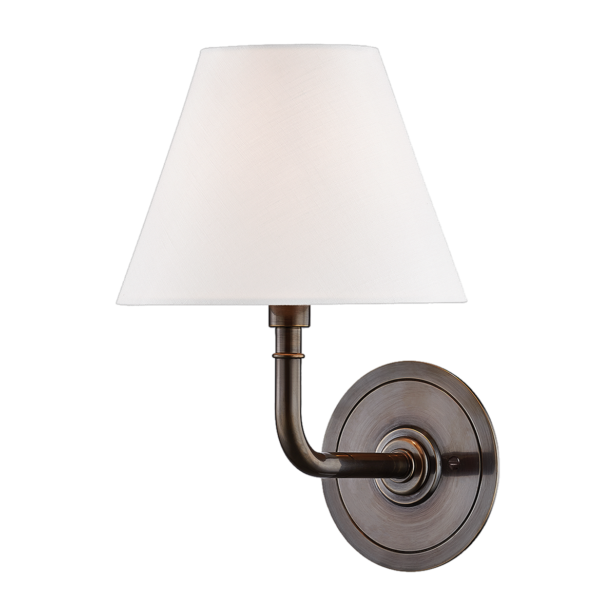Wandleuchte aus patinierter Bronzestahllegierung 20x29cm Signature No.1 - Hudson Valley Lighting