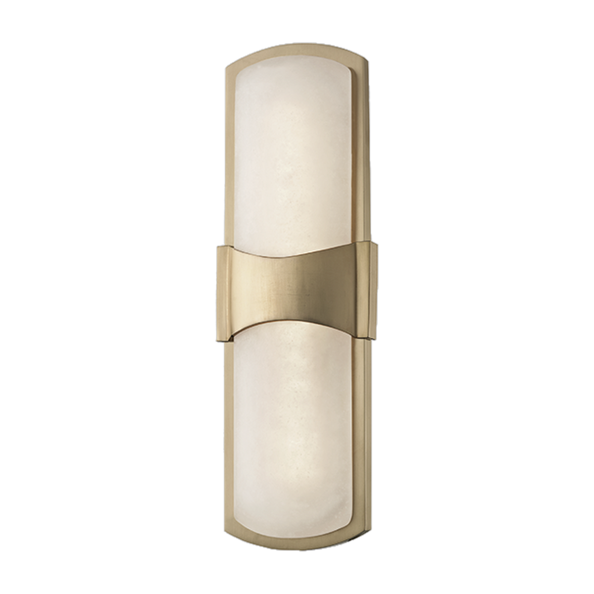 Applique murale en acier laiton vieilli 13x38cm Valencia - Hudson Valley Lighting