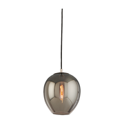 Suspension en fer noir texturé et nickel poli 23x32cm Odyssey - Troy Lighting
